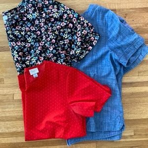 Spring work shirt bundle (3)